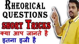 Rhetorical questions  Rhetorical type questions  online classes  tips for English Exam for hsc [upl. by Ainuj656]