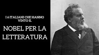 Gli italiani che hanno vinto il Nobel per la letteratura [upl. by Castara]