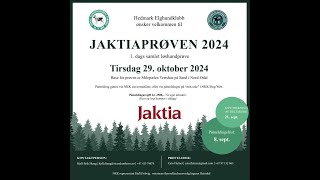 Live trekning av Jaktiaprøven 2024 [upl. by Nyrraf]