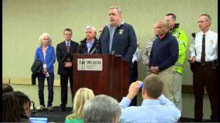 Press conference about Boston Marathon explosions [upl. by Nare]