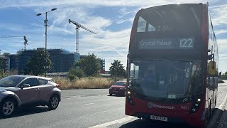 FRV 122 Plumstead Bus Garage  Crystal Palace [upl. by Luhe682]