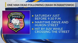 Wisconsin man crossing Manitowocs Maritime Drive hit killed by California driver [upl. by Fawna]