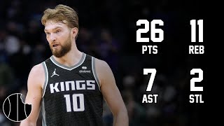 Domantas Sabonis Highlights  Pacers vs Kings  2nd Feb 2024 [upl. by Flori]