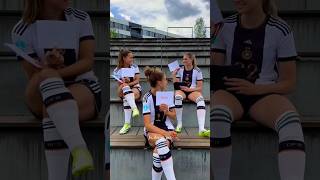 😁❤️⚽️ Lustig DFB Frauen Team Nationalmannschaft Germany Women Soccer [upl. by Aitam]