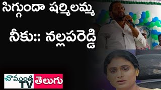 షర్మిలపై నల్లపరెడ్డి ప్రసన్నకుమార్ రెడ్డి సంచలన వ్యాఖ్యలు NELLORE  CHAMUNDITV 24X7NEWS [upl. by Milks633]