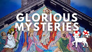 🕊 Glorious Mysteries  Sundays amp Wednesdays  Rosary with Scripture [upl. by Dinin]