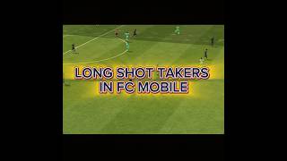 LONG SHOT TAKERS IN FC MOBILE ☠️  LONG SHOT SPAM  COMMENT FOR TUTORIAL ⏬ fcmobile gameplay [upl. by Loralie]