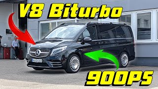 Der schnellste FamilienVan der Welt Mercedes VKlasse mit V8Biturbo und 900 PS💥 [upl. by Lessard]