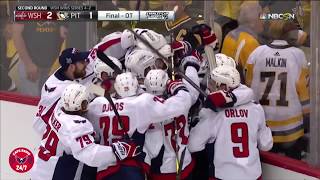 2018 Stanley Cup Playoffs Overtime Goals [upl. by Lekzehcey]