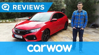 Honda Civic 2017 hatchback review  Mat Watson Reviews [upl. by Gayner58]