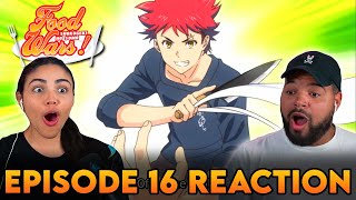 SOMA vs HIS DAD  Food Wars Episode 16 Reaction [upl. by Celestine]