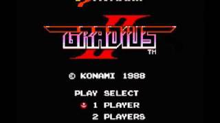 Gradius II NES Music  Select Weaponry [upl. by Underwood509]