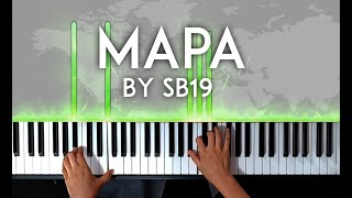 MAPA by SB19 piano cover  sheet music [upl. by Bullion307]