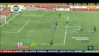 Tembakan tercantik yang di cetak oleh Bejo Sugiantoro Persebaya vs Persela [upl. by Aihtnis]