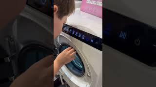 5 kg Haier vaskemaskine autistic autism coinlaundry møntvaskeri autisme power haier [upl. by Kaja]