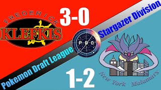 Pokémon Draft League  New York Malamars VS Frederick Klefkis  S6 W4 Stargazer Div [upl. by Juliann]