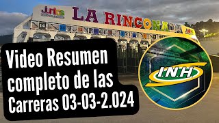 RESUMEN MAS COMPLETO LA RINCONADA desde la PARTIDA carreras Domingo 03 de Marzo de 2024 Dividendos [upl. by Merri682]