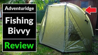 Adventuridge Fishing Bivvy Shelter from Aldi  BARGAIN Tackle Review [upl. by Viridis176]