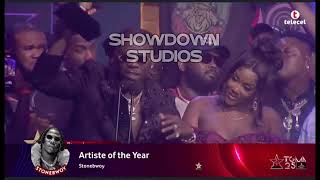 STONEBWOY won the Artist Of The Year of TGMA VGMA 2024 [upl. by Alik]