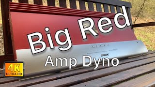 Sony XM 7557 Amp Dyno Aka Big Red 4K [upl. by Yesnel]