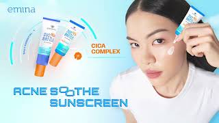 Acne Soothe Sunscreen  Sun Battle SPF 50 PA  Cica Acne Fighter 15s [upl. by Adena464]