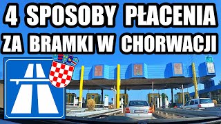 JAK PŁACIĆ ZA AUTOSTRADY W CHORWACJI CHORWACJA 2022WAKACJE W CHORWACJI SAMOCHODEM [upl. by Alexia]