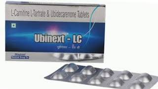 Ubinext LC Tablets LCarnitine LTartrate amp Ubidecarenone Tablets [upl. by Ilecara]