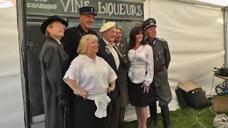 The Cast of Allo Allo at War amp Peace Revival 2014 [upl. by Dlareme782]