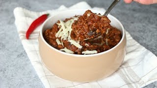 Keto Low Carb No Bean Chili [upl. by Zeidman]