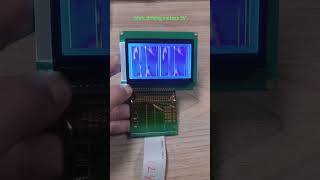 Manufacturers 12864 graphic dot matrix LCD display module blue electronic [upl. by Boru275]