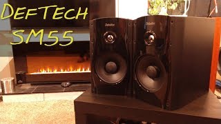 Z Review  DefTech SM55 SkullCandy Crushers for your Room [upl. by Illehs]