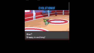 Evolution of Dreepy  Pokemon Short  pokemon dreepy drakloak pokemonshorts viralshort [upl. by Eunice]