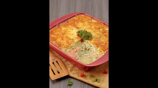 Resep Salmon Potato Baked Untuk Malam Tahun Baru [upl. by Hanselka380]