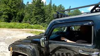 Canada Overlanding  Dogfish Lake in Ardbeg Ontario with Canadian Hummer Club [upl. by Boswell]