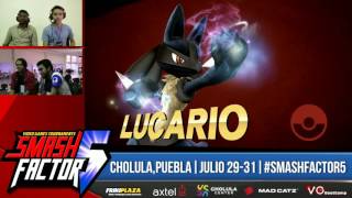 SF5 Smash 4  Serge Lucario Vs Darkfall Link SSB4 Tournament  Smash Wii U HD [upl. by Bury]