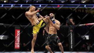 Jose Aldo vs Rob Font  UFC Fight Night Bantamweight Bout Full Match Highlights 124  UFC 4 [upl. by Aihseyk]