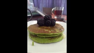 Hot cakes de avena con espinacas [upl. by Gruver]