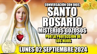 EL SANTO ROSARIO de Hoy LUNES 02 SEPTIEMBRE 2024 MISTERIOS GOZOSOS Conversación con Dios🙏🏻♥️ [upl. by Radborne]