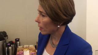 AG Healey says she opposes Trumps death penalty plan says Facebook investigation in early stages [upl. by Pentheas]