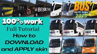 How to make skin and apply to your bus Tutorial  Bus Simulator Ultimate  Pinoy Gaming Channel [upl. by Hoffman]