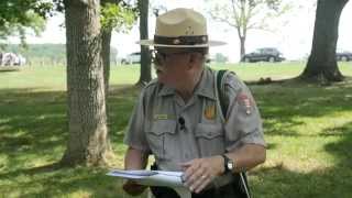 The 26th North Carolina vs the 24th Michigan in Reynolds Woods with Ranger Bill Hewitt [upl. by Iila]