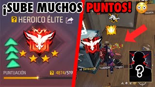 🔴JUGANDO CON ESTA HABILIDAD SUBIRÁS A HEROICO Y MAESTRO 😳 ¡ES LA MEJOR FREE FIRE [upl. by Trescott948]