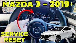 Mazda 3 Service Light Reset 2019  How to RESET MAZDA 3 SERVICE SPANNER WARNING  FULL GUIDE [upl. by Leiand]