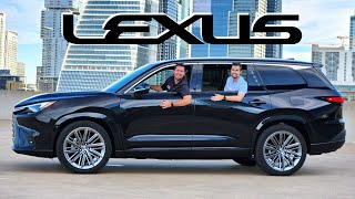 SUPERSIZED RX  We Drive the allnew 2024 Lexus TX 350 to see how it Stacks Up [upl. by Sessylu816]