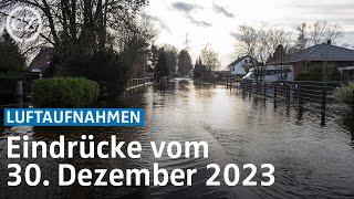 Hochwasser in Celle Eindrücke vom 30 Dezember 2023 [upl. by Adamina460]