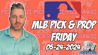 Free MLB Picks and Props Today 52424  Kevin Thomas’ Free MLB Predictions [upl. by Rowan]