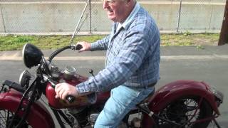 1935 Indian Chief Motorcycle for Sale by Marks Indian Parts Factory part1 [upl. by Kieffer]