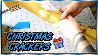 DIY Christmas Crackers Kit Personalised Christmas Crackers  Craftmas Day 8 [upl. by Eintruoc]