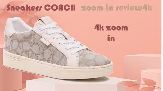 COACH Sneakers ZOOM IN REVIEW QUALITY VS PRICE [upl. by Iak]