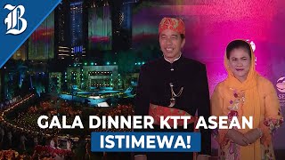 Kompak JokowiIriana Pakai Baju Adat Betawi di Gala Dinner KTT Asean 2023 [upl. by Eelah830]